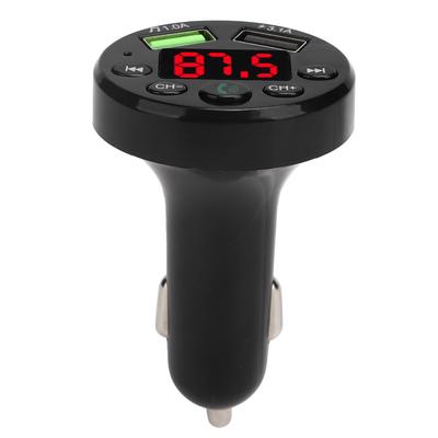E6 Автомобильный Bluetooth 5.0 MP3-плеер Модулятор Двойная USB Быстрая зарядка FM Адаптер Передатчик