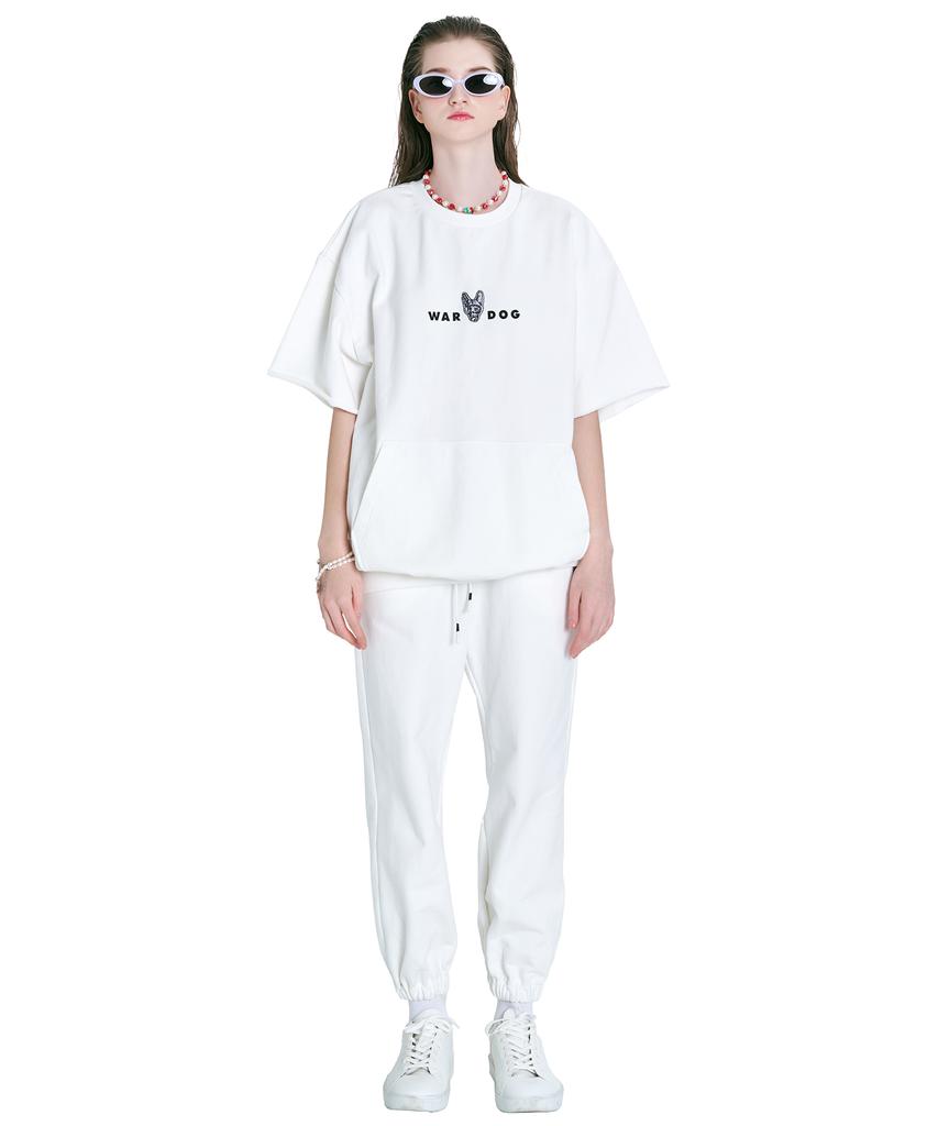 WARDOG K9 Logo Jogger Pants White
