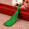 Creative Crafts 1PC/1Pair New Hot DIY 8cm Jewelry Accessories Bookmark High Quality 25 Colors Handmade Bohemia Long Silk Tassel for Earrings