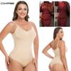 Back Low Thong Bodysuits Women Sexy Corsets Seamless Backless Sculpting Body Shaper 3 In 1 Seamless Butt Lifter Lingeries Fajas
