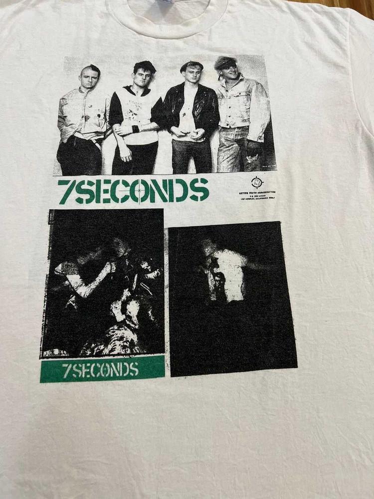 7 Seconds Band White T-Shirt Cotton Unisex S-234XL RD56 Unisex T-Shirt