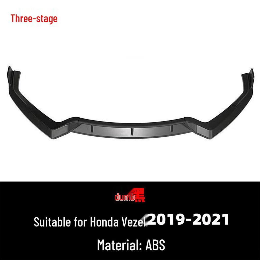 Honda Vezel HRV Front Lip for 2019-2020 Models: Universal Three-Section Modification