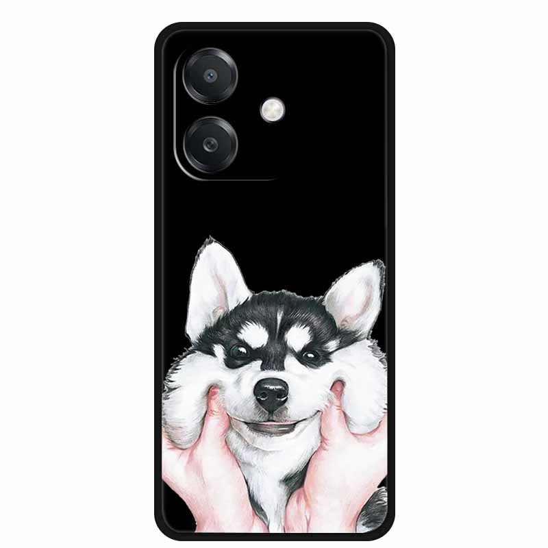 Чехол для OPPO A3 / A3x 5G 6.67" Funda Черный Силиконовый Мягкий Чехол для Телефона Для OPPO A3x A3 5G Задняя Крышка Чехол A 3x A 3 x A3 x Мультяшный