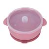 Baby Silicone Bowl Strong Suction Dishwasher Safe Toddler Self Feeding Bowl with Lid for Toddlers