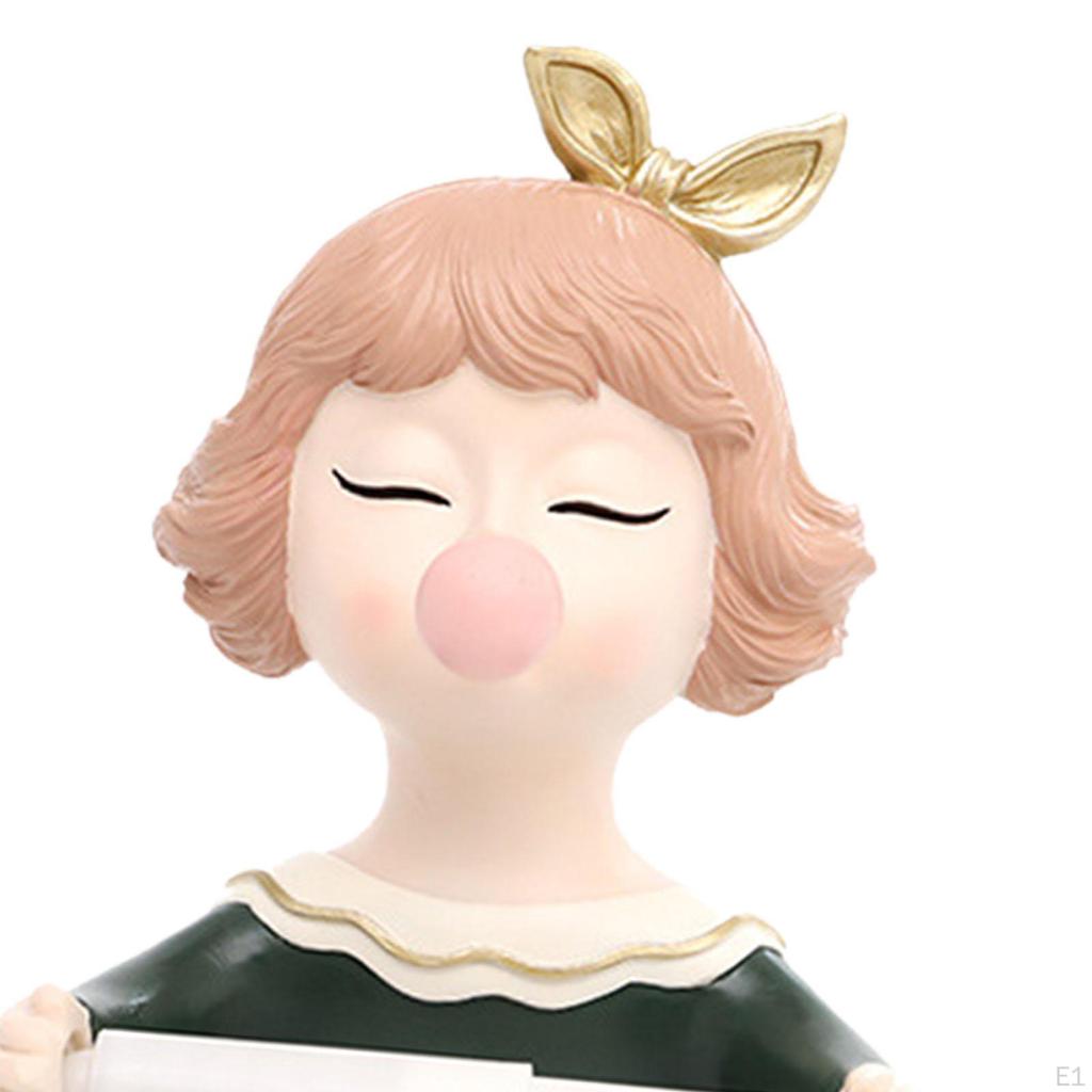 Органайзер для ванной комнаты, держатель рулона салфеток, скульптура из смолы, настенный диспенсер