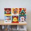 Christmas Gift Box, Cartoon Dolls, Small ParticleBuilding Block Toys