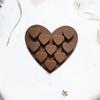 Силиконовые формы для выпечки, выпечка, бар Reposteria, силиконовая форма для шоколада, для выпечки, 10/15 полостей, аксессуар для торта, бриллиантовое сердце, для дома
