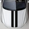 2 шт. Наклейки на капот спортивного гоночного автомобиля, водонепроницаемые, самоклеящиеся, из ПВХ, виниловые наклейки на кузов автомобиля, аксессуары для украшения автомобиля.
