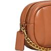 New COACH Camera Leather Camera Bags Small Square Bag Crossbody Bags Shoulder Bags Small Size Women's Caramel Brown C4814-B4NL4