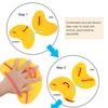 Silicone Swimming Paddles Girdles Lightweight Training Correction Hand Fins Portable Professional Auxiliary Teaching Accessories