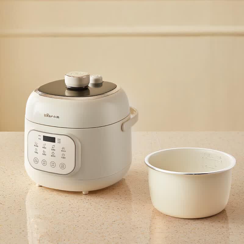 Bear 2L Mini Electric Pressure Cooker CN plug (adapter included)