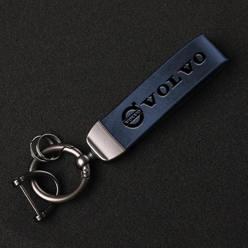 Ретро Брелок для ключей автомобиля Кожаные брелки Автоаксессуары Для Volvo XC90 V90 V60 XC60 V40 S80 S60 S90 C40 XC40 V70 XC70 C30 Rdesign