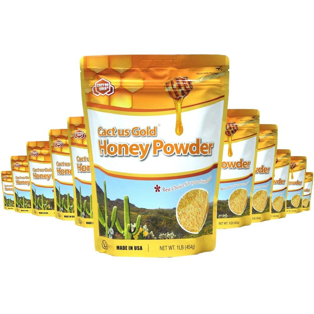 Cactus Gold Honey Powder packs 16oz bag 12 pcs 453.59g