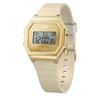 Authorized Ice-watch Watch, Men's and Women's, 022732, ICE Digit Retro, Metal, Gold, Mirror, Almond Skin, Small, 32mm, Digital