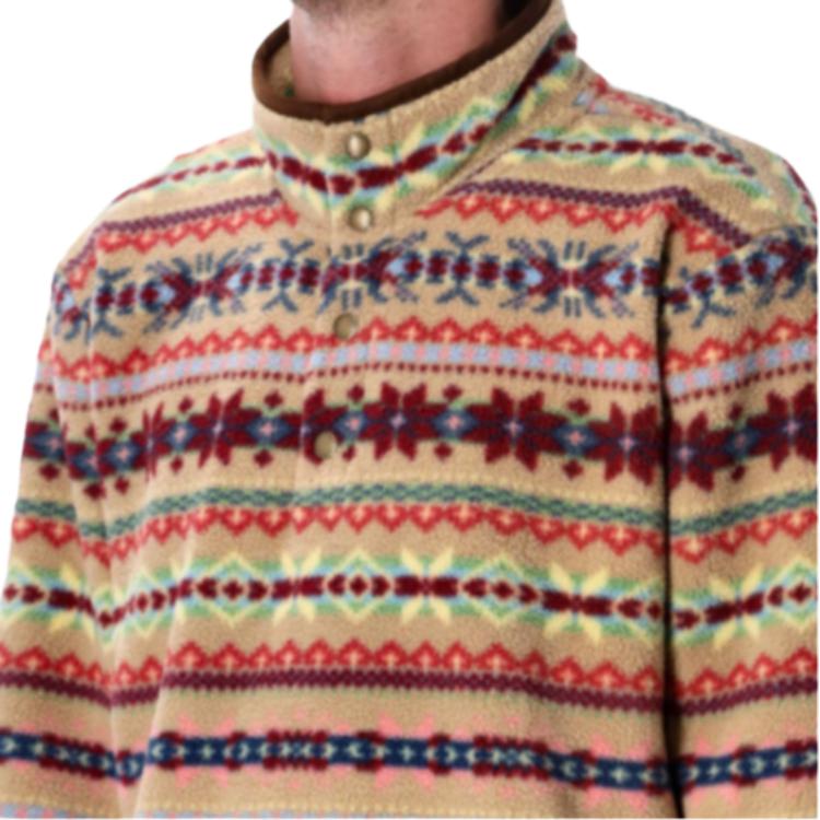 Свитер-пуловер с флисовой подкладкой и узором Fair Isle от Polo Ralph Lauren Мужской свитер 710980863-001