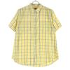 Beauty Products STJOHN’sBAY 90s Old Check Pattern Short Sleeve Cotton Shirt Women Used