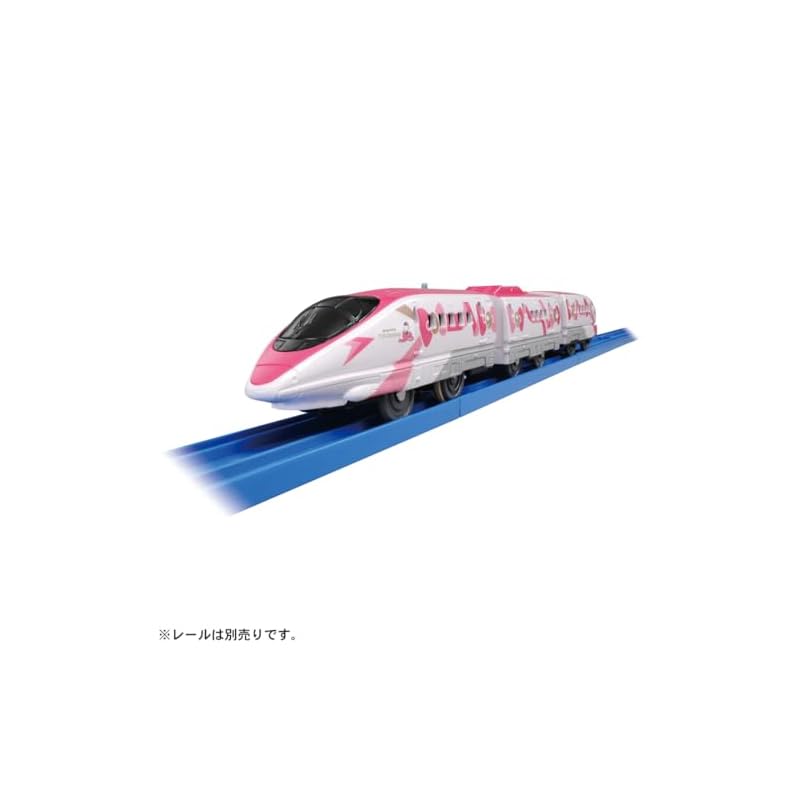 Takara Tomy "Plarail S-18 Hello Kitty Shinkansen" Игрушечный поезд для детей от 3 лет. Соответствует стандартам безопасности игрушек и имеет сертификат ST.