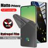 Матовая приватная мягкая гидрогелевая пленка-защита экрана для Samsung Galaxy A06 A16 A26 A36 A56 A05 A15 A25 A35 A55 A14 A24 A34 A54 A13 A23 A33 A53 A73