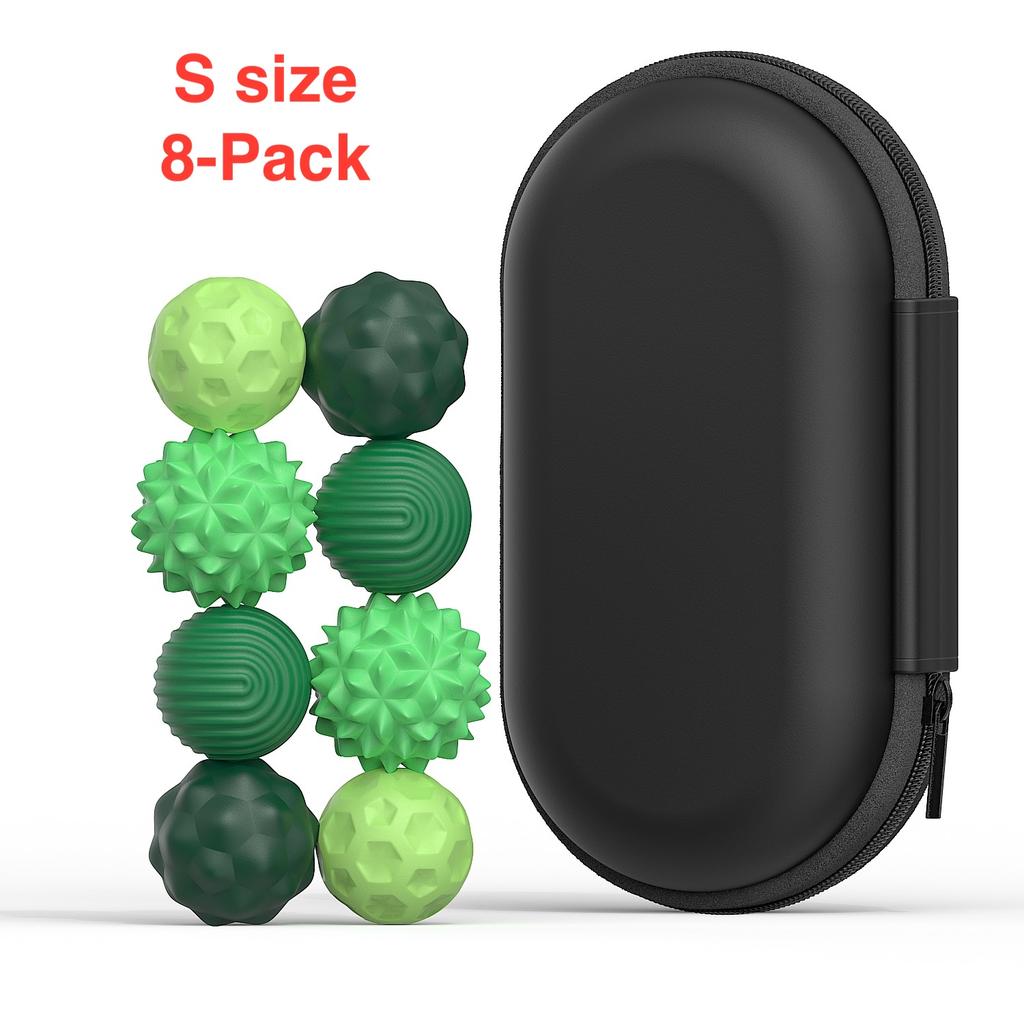 Silicone Magnetic Sensory Balls Fidget Toy Worry Balls Autism Calming Fidgeting Toy Kid Adults Anxiety Relief Stress Sensory Toy