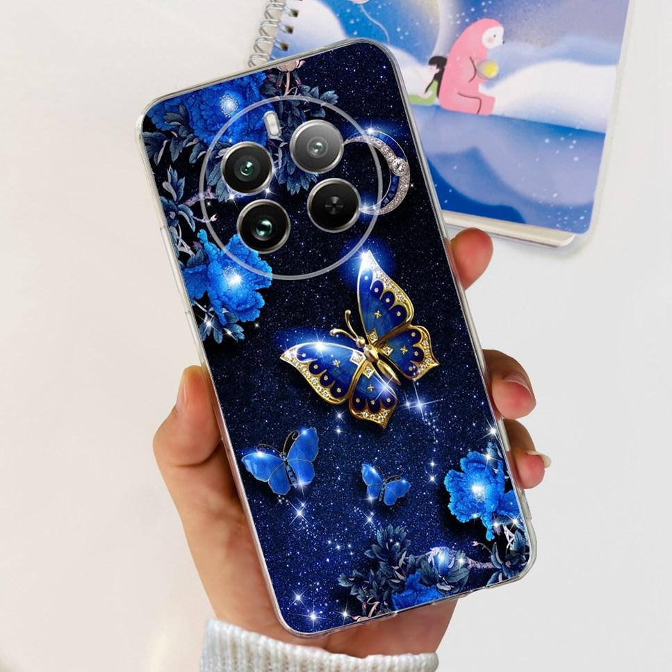 Case For Realme 12 Pro 6.7" Fashion Cute Cartoon Cat Soft Silicone TPU Cover For Oppo Realme12 Pro 12Pro Plus Bumper Phone Case