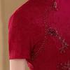Passt Women's Red Chinese Style Cheongsam Dress