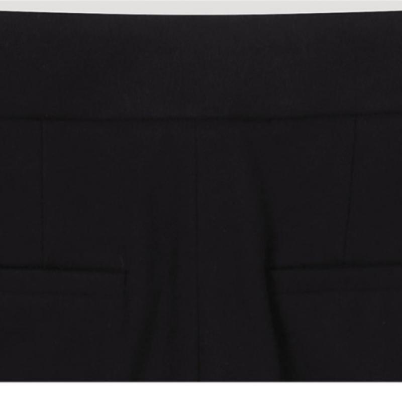 She S Miss Прямые брюки из смеси шерсти SwwSlo42110 Bk