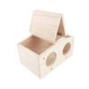 Wooden Pet Bird Nests House Breeding Box Cage Birdhouse Accessories for Parrots Swallows