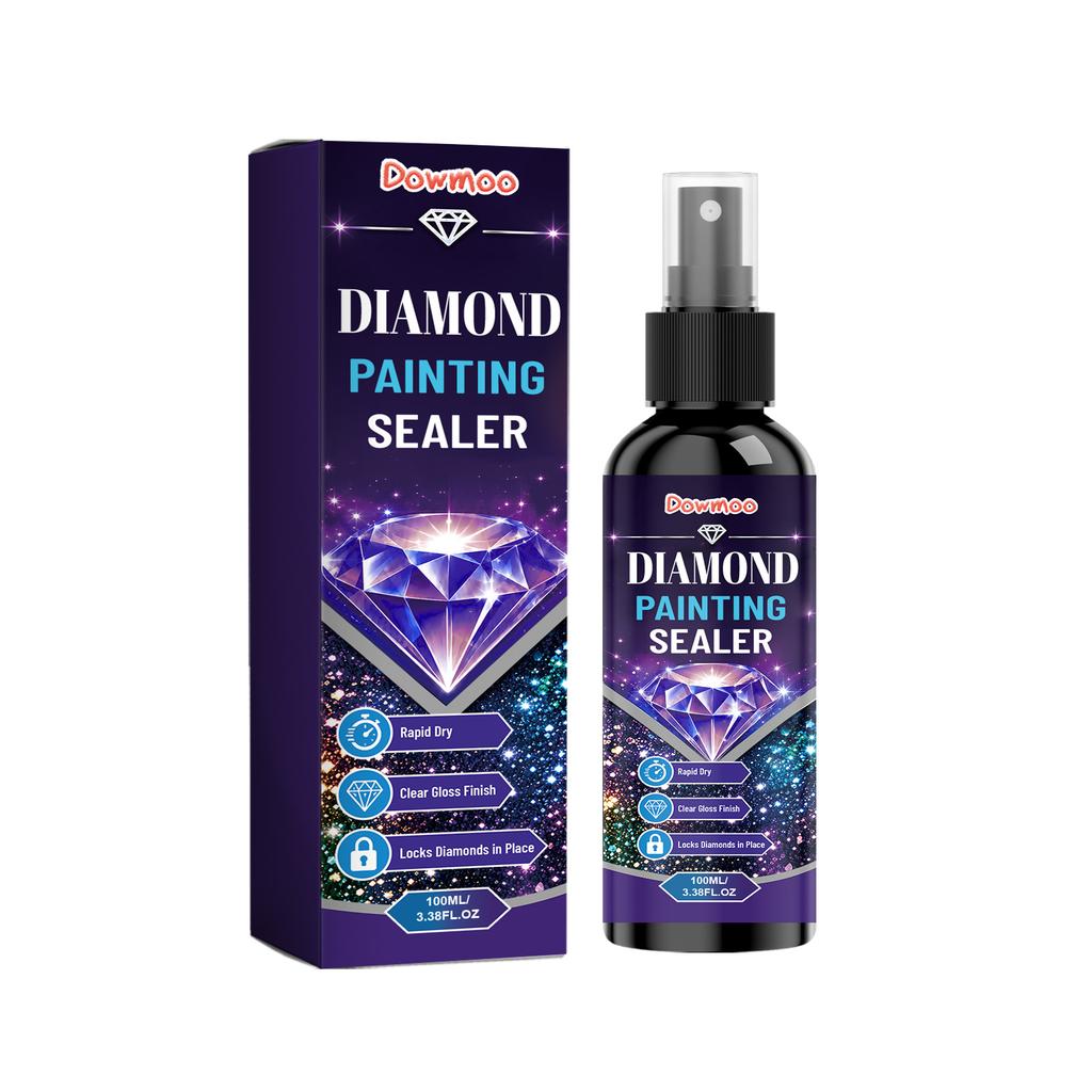 DOWMOO Diamond painting sealant Strong bonding, diamond-clear, brightening, dust-proof, fast-drying film-forming sealing agent