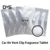 10Pcs PE Car Aromatherapy Tablets Refresh Your Ride with Customizable Fragrances Easy Install Scratch Free for All Car Models