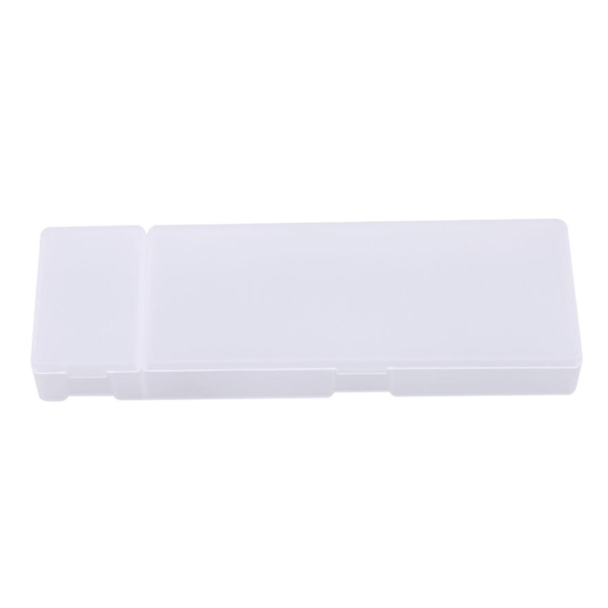 Творческий пластиковый пенал для макияжа, многофункциональные школьные принадлежности