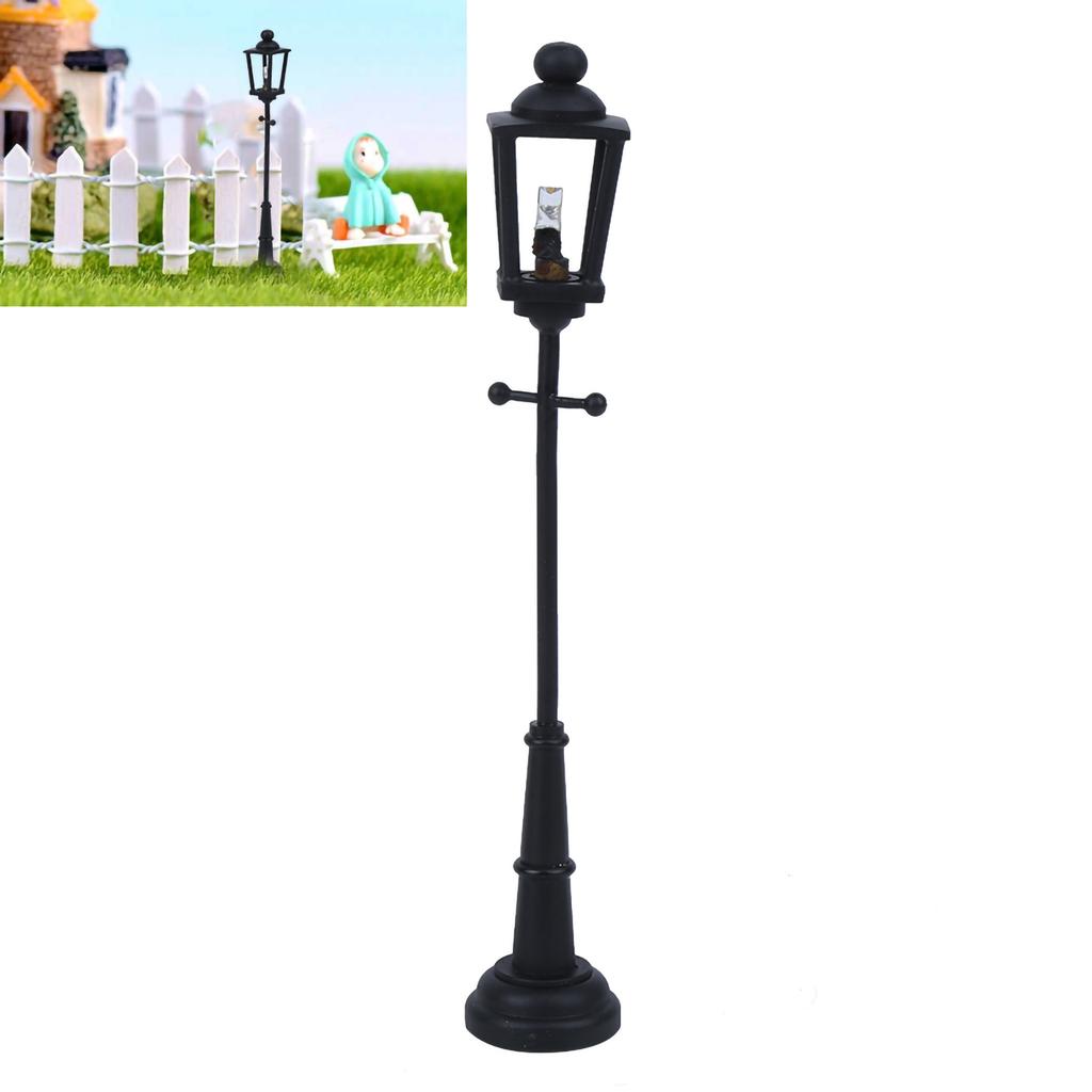 LED Street Light for 1/12 Miniature Doll House Mini Dollhouse Decoration AccessoriesStreet Light