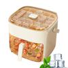 Формы для льда Пресс Форма для кубиков льда с крышкой и контейнером Пресс Антипригарное ведерко для льда Легкое извлечение Кухонные гаджеты для морозильной камеры Дом и