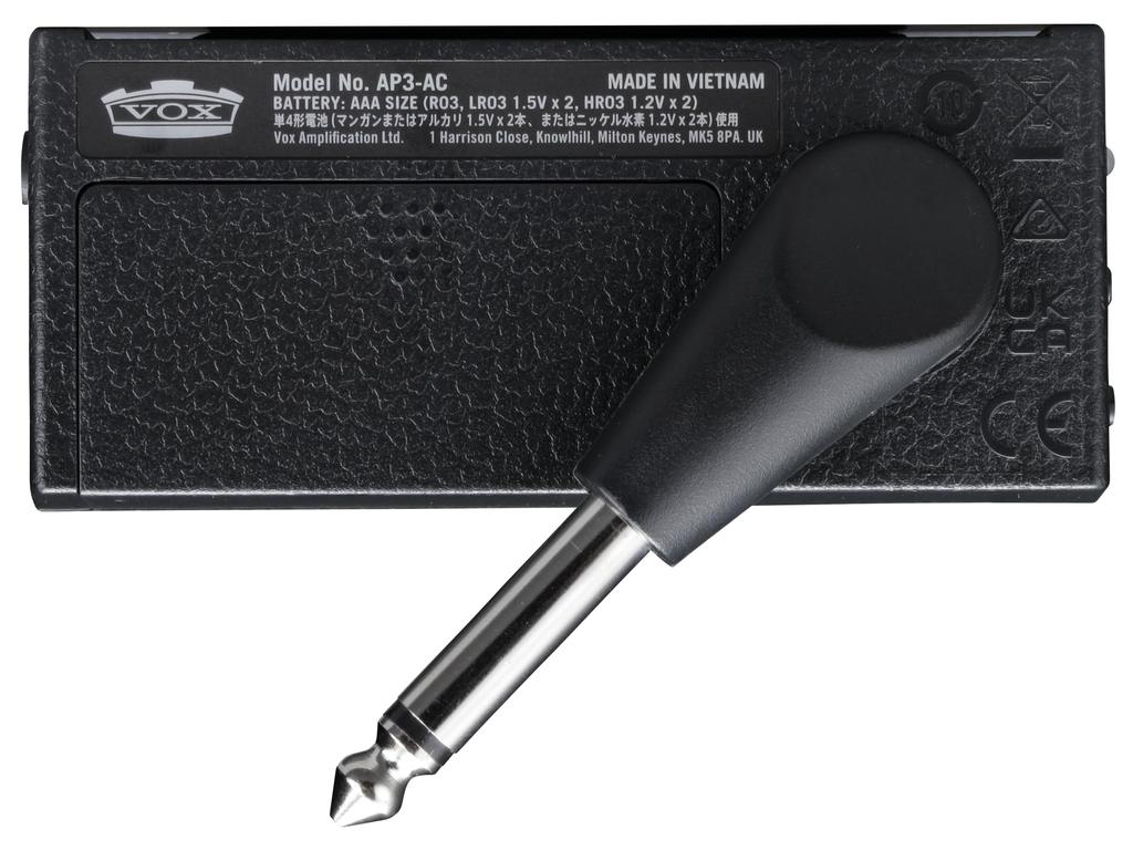 VOX Headphones Guitar Amplifier amPlug 3 AC30 No Cables Required Plug In Directly To Your Guitar Ideal for Home Practice Battery Powered Effects
