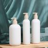 200-500Ml White Empty Plastic Pump Lotion Shampoo Bottle High-End Cosmetics Bottles Acrylic Pump Head Refillable