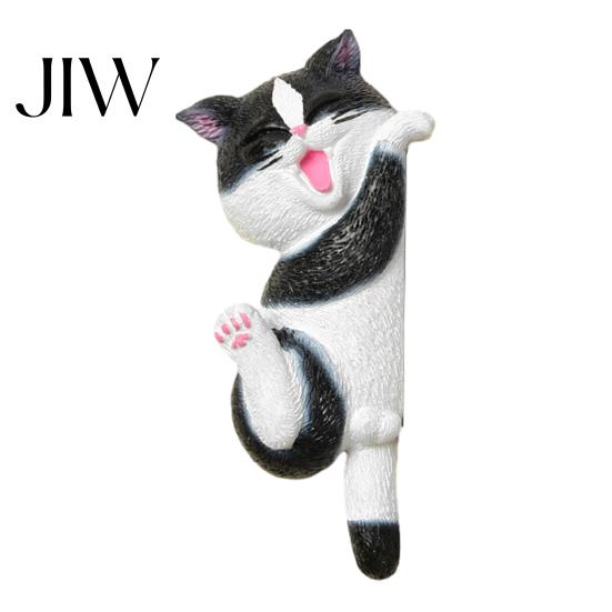Cat Light Switch Cover 3D Sticker, Decorative Resin Wall Plate Cover, Cute Animal Double Socket Guard Stickers, Peel And Stick decorations for