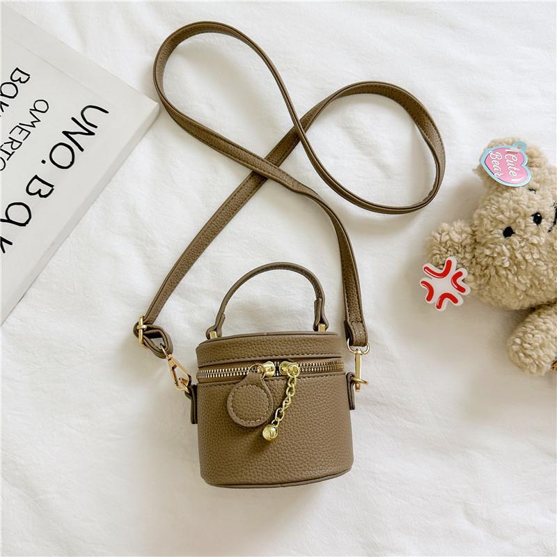 Stylish Mini Bucket Bag For Kids In Fashionable Colors Trendy And Versatile Design