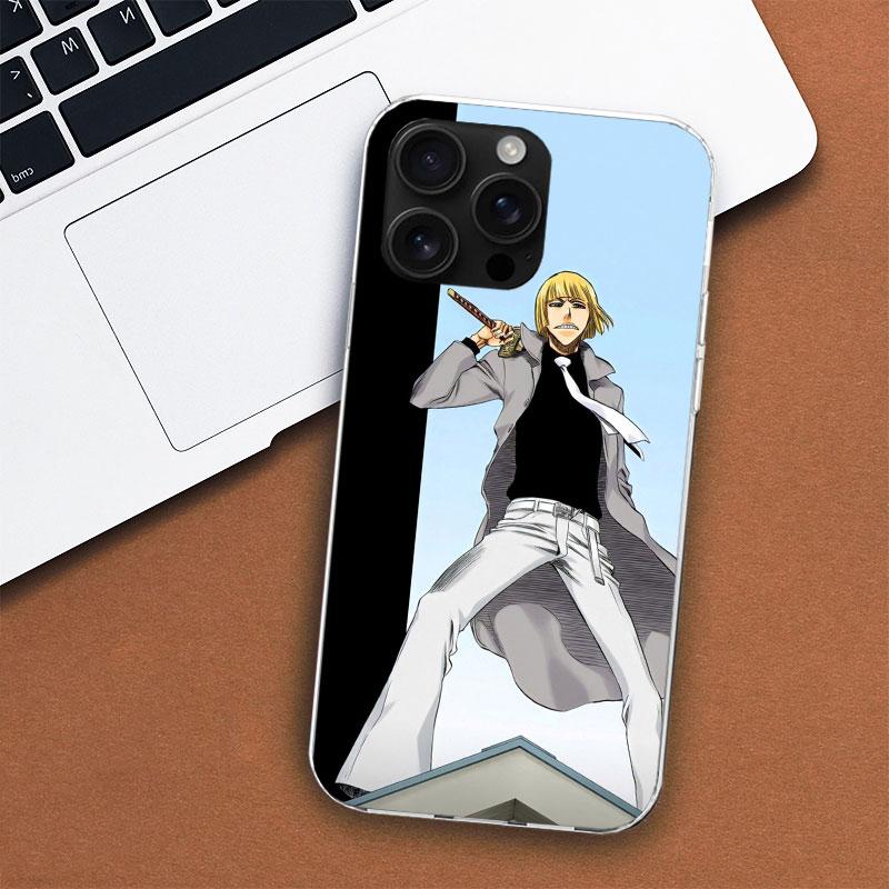 Чехол для телефона Bleach Синдзи Хирако Для iPhone 11 12 13 Mini 14 15 Plus 17 Air 16 Pro Max 16E 7 8 SE 2020 Индивидуальный печатный чехол Для
