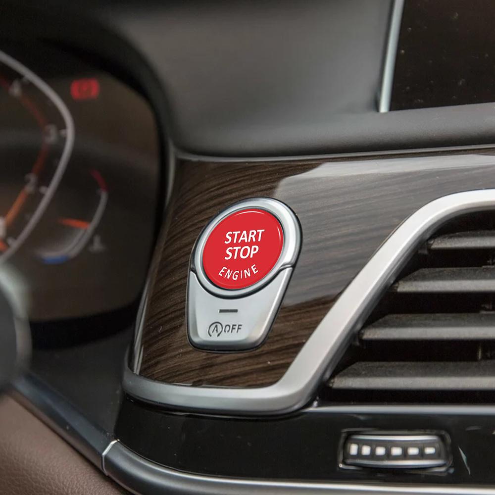 Аксессуары для кнопок запуска и остановки двигателя, декоративный ключ для X1 X5 E70 X6 E71 Z4 E89 1 3 5 серии E90 E91 E92 E60, сменная крышка для автомобиля