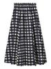 Объемная юбка-клеш 09WFS251323CHECK0
