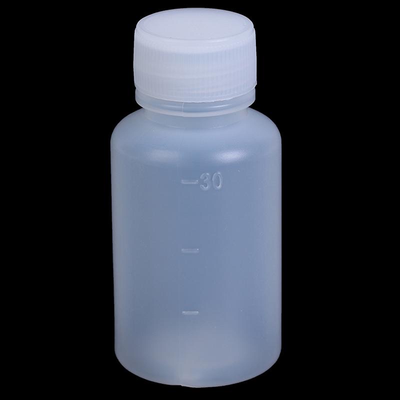 10 шт. 30 мл флакон для дозирования жидкости прозрачный флакон для образца жидкий флакон