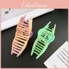 Extra Large Bow Hair Clip Fashionable Gradient Design For Stylish Women In Blue Purple Yellow Green Orange Pink
