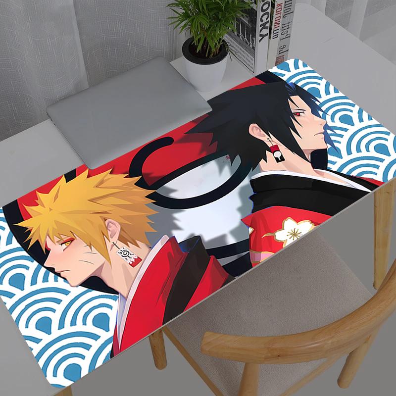 Kawaii Mouse Pad Anime Naruto Durable New Cute Girl Gabinete Gamer Computer Desk Mat Keyboard Gaming Accessories Mousepad