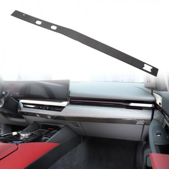Отделка нижней части приборной панели со стороны пассажира из углеродного волокна для BMW 5 серии G60 i5 24+
