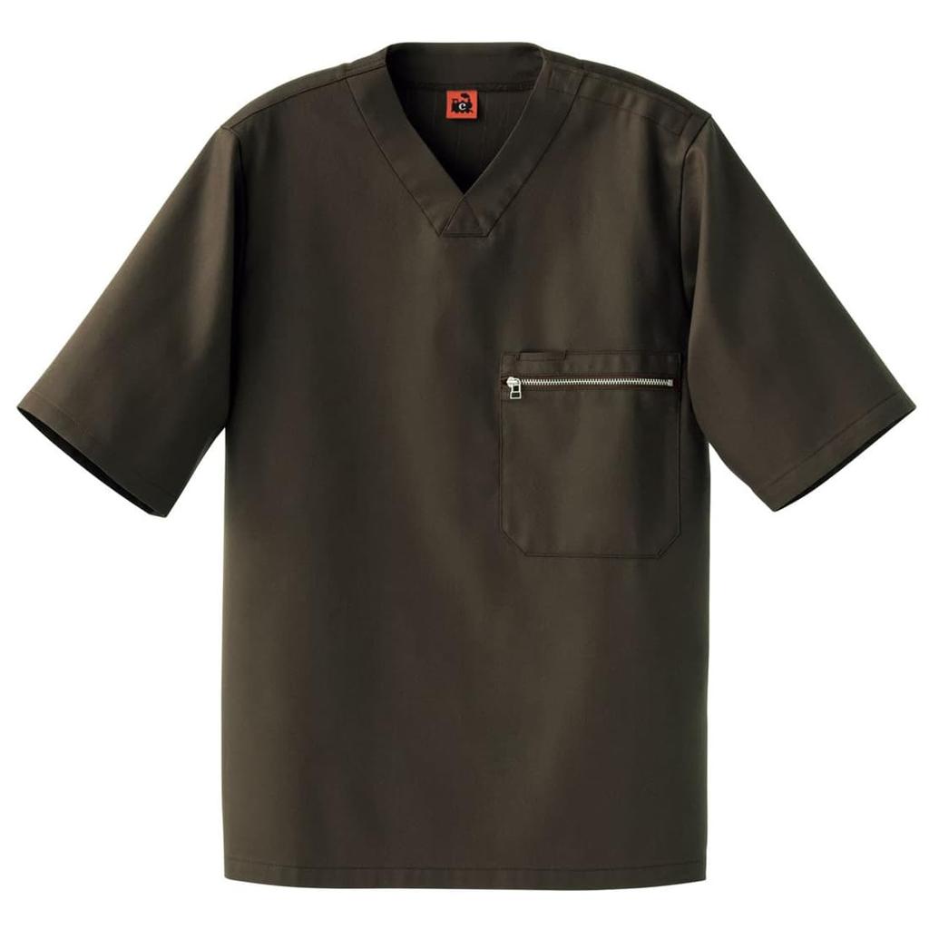 Seven Uniform QA7368-6 Coat (Half-Weight), Brown, Medium