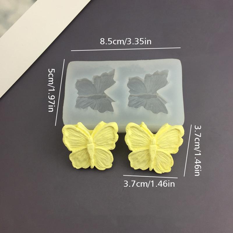 1 шт. Сахарная бабочка, самодельная свеча, мыло, бабочка, цветок, инструменты для изготовления форм, 6 стилей