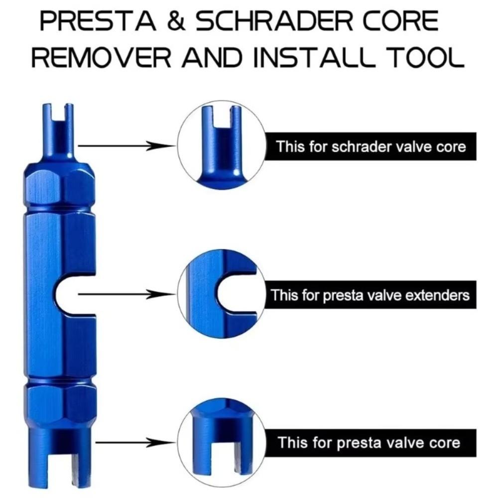 11Pcs Durable Bicycle Valve Core Remover Brass Valve Core Tool New Bike Valve Remover Tool MTB Bike