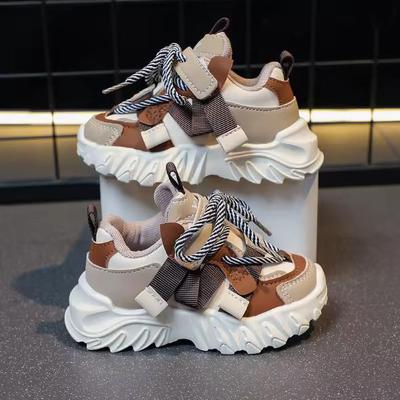 Детская повседневная обувь Детские спортивные кроссовки для бега Мальчики Девочки Модная Классическая Весна Осень Школа