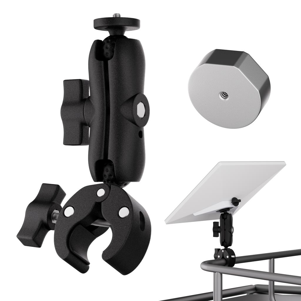 Starlink Mini Поворотный кронштейн для мачты RV для Starlink Mini Совместим с оригинальным трубным адаптером для крепления на мачту на лестницу автомобиля RV