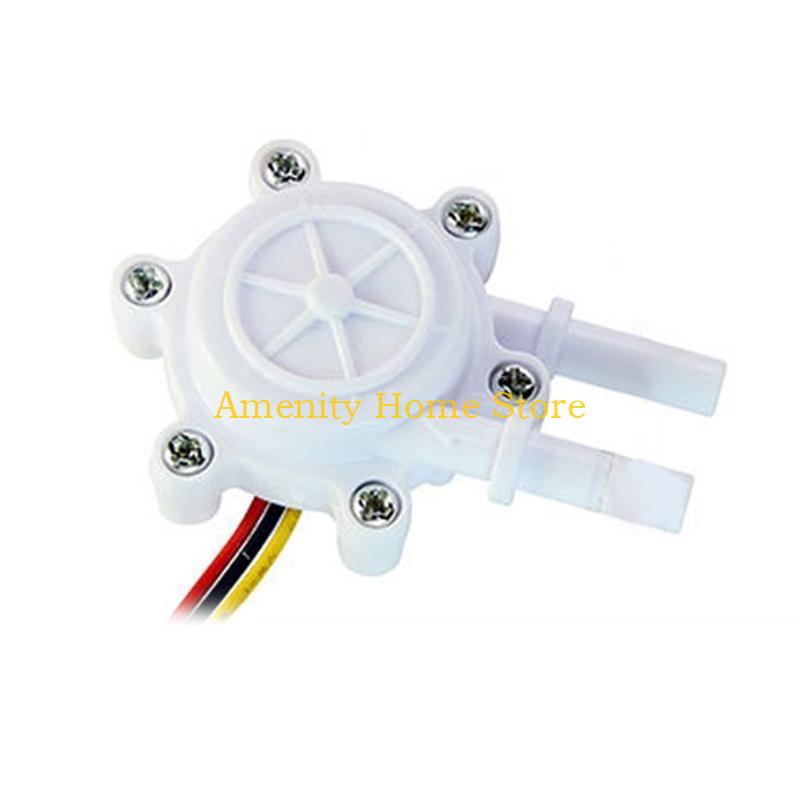 F26C Multiple Styles Flow Sensor Control Meter Flowmeter Counter 0.2-8L/min Water Flow Sensor Switch Drinking Fountain Coffee