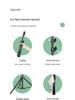 Bluetooth-штатив с подсветкой и термометром - Напольный, телескопический держатель для мобильного телефона для прямых трансляций и фотографии